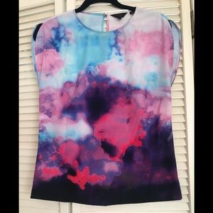 Ted Baker London size 1 multicolored blouse.